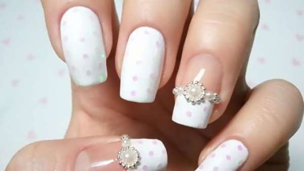 3D Bridal Nails