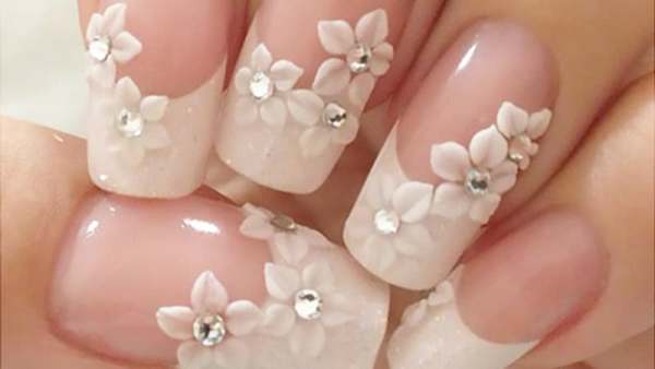 3D French Nails