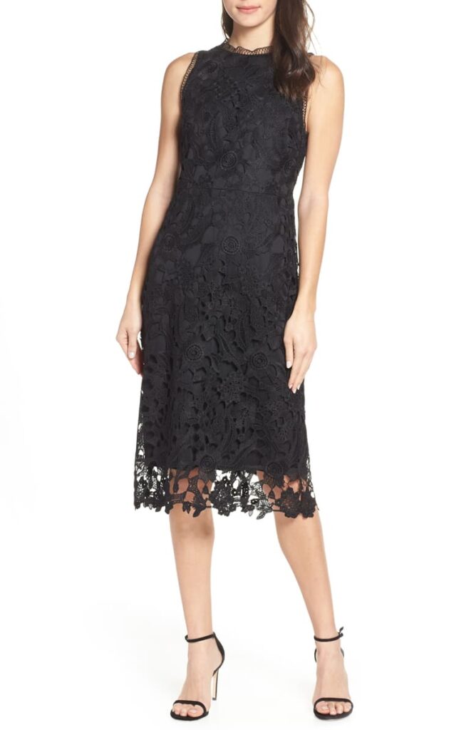 Lace Midi Dress