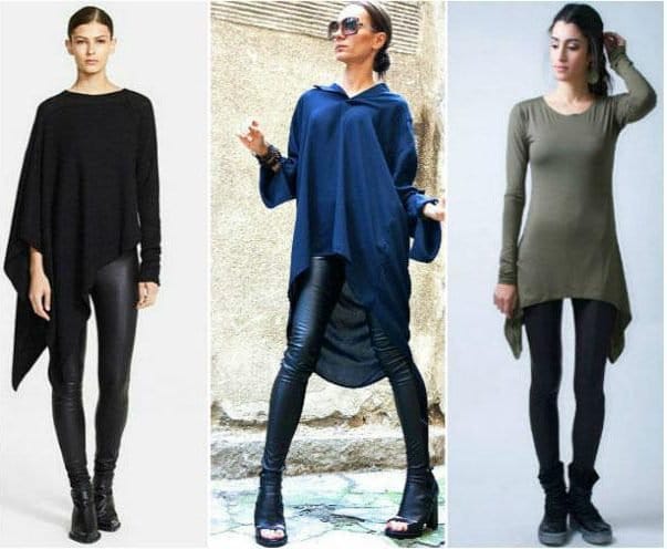 Right Clothes - Go Asymmetric to hide your tummy