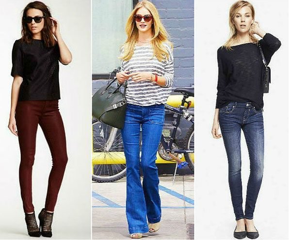 Right Clothes - Smart Mid-Rise Jeans to hide your tummy