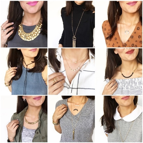 How To Match Jewelry With Your Outfit-Pay Attention to Necklines