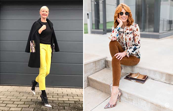 Fashion Tips For Women Over 50 – Colors And Prints