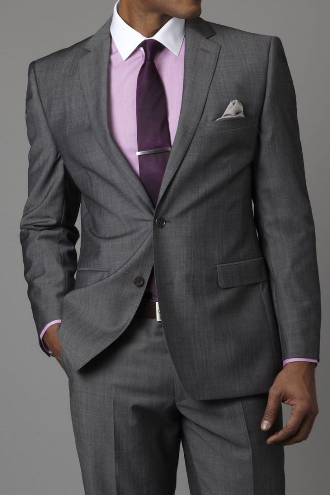 Gray Suit With Brown Shoes - Picking a Shirt