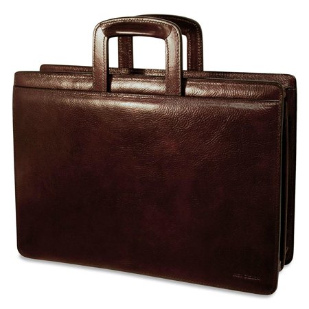 Jack Georges Sienna Slim Leather Briefcase