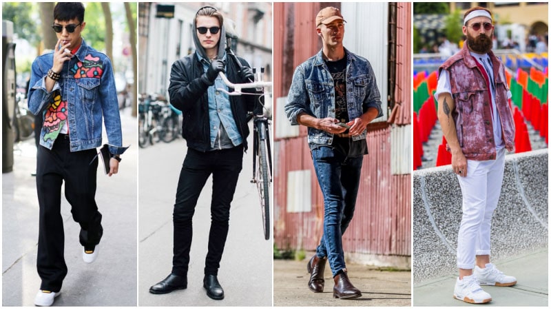 Before You Buy A Denim Jacket - Shoes to Wear with a Denim Jacket