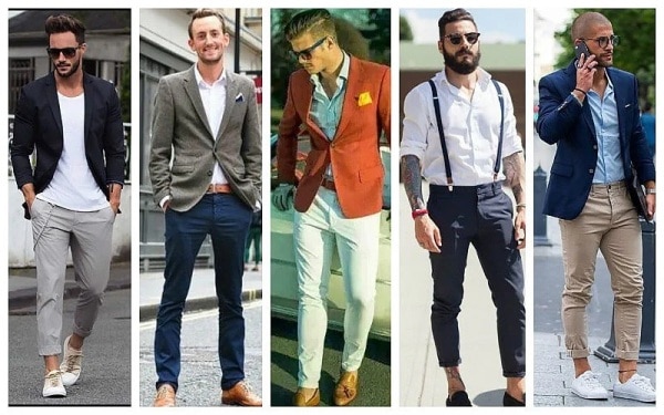 Business Casual Men Chino