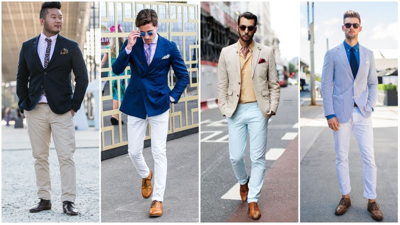 How To Wear Brogue Shoes with Chinos
