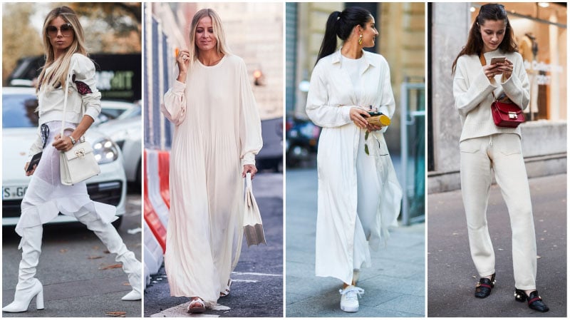 All White Casual Outfits