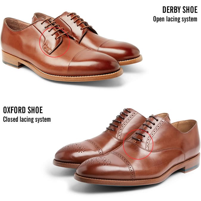 Oxford vs Derby Shoes