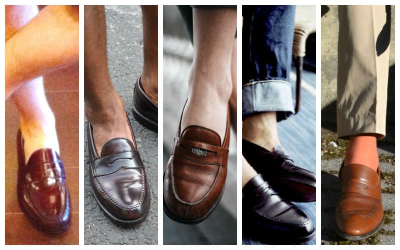 the penny loafers