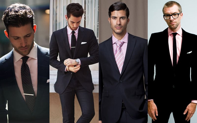 BLACK-SUIT-PINK-SHIRT