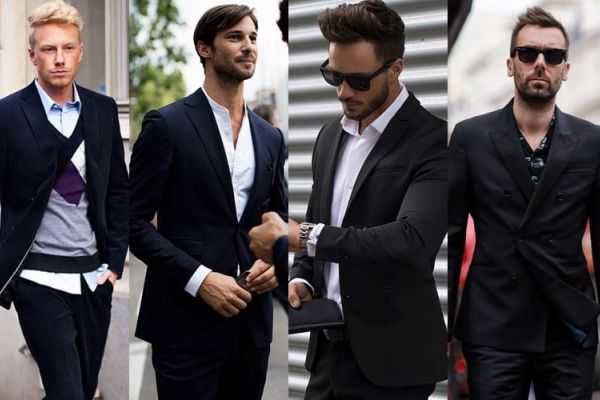 How To Wear A Black Suit For Men