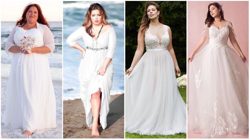 Plus Size Beach Wedding Dresses