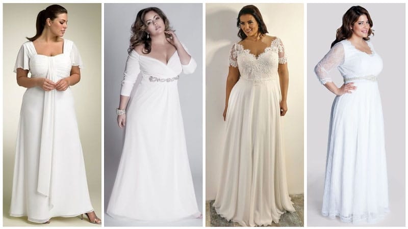 Plus Size Casual Wedding Dresses