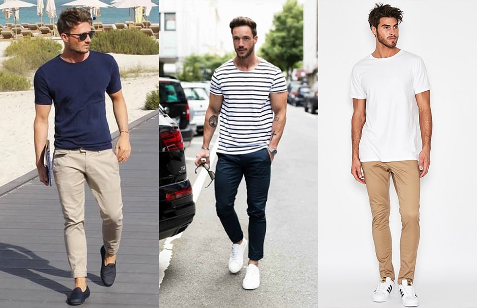 chinos-tshirt-men