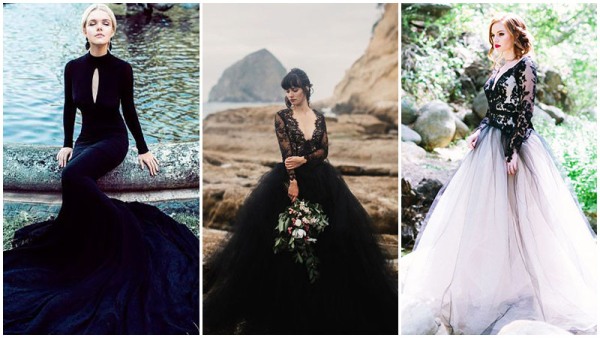 Black Wedding Dress