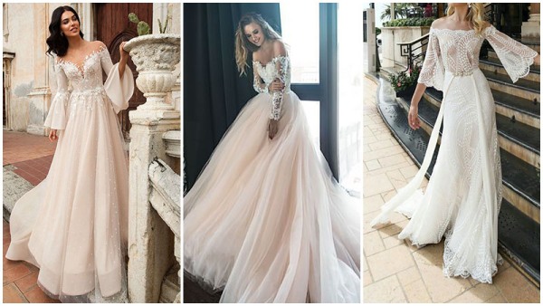 Off the Shoulder Wedding Dresses