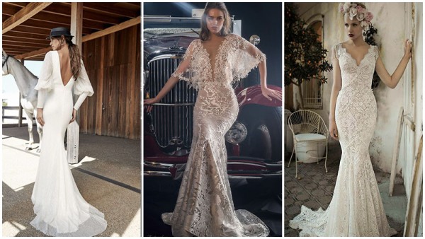 Vintage Mermaid Wedding Dresses