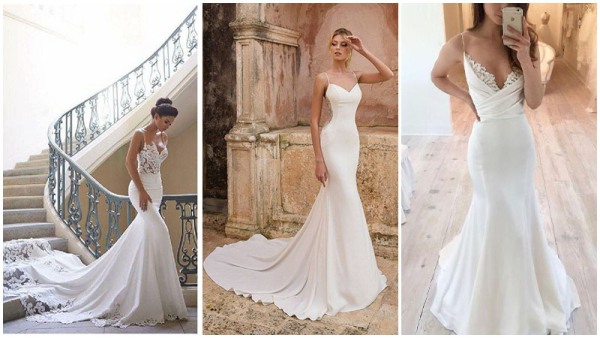 Wedding Dresses with Straps