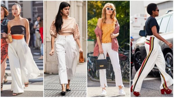 Summer White Pants Outfits