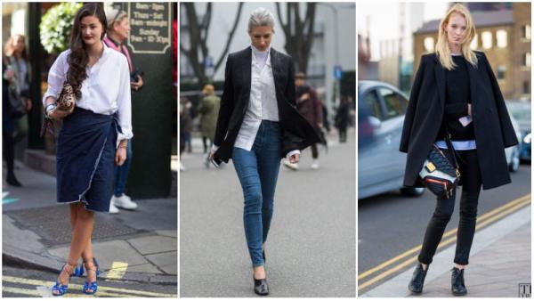Dressed-Up Denim Casual Work Outfit Ideas