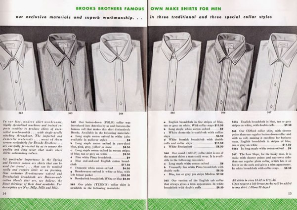 History Of The Oxford Shirt