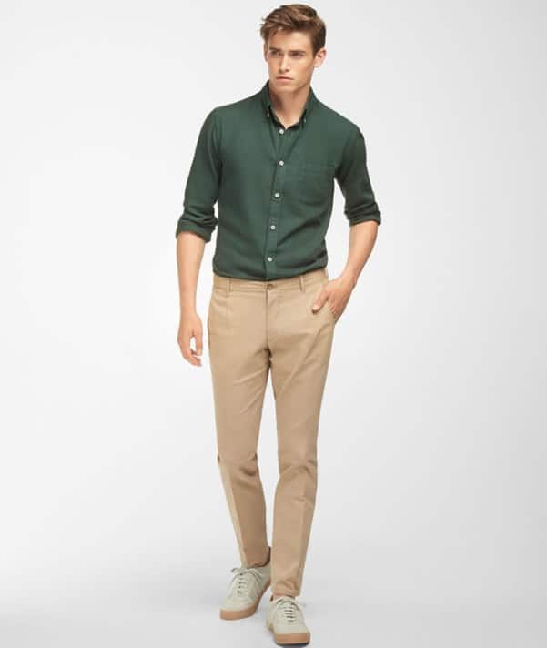 Oxford Shirt With Chinos