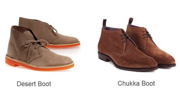 Desert Boots vs Chukka Boots