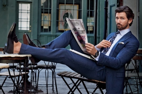 How To Wear A Pinstripe Suit With Style