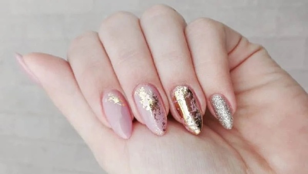 Gold and Pink