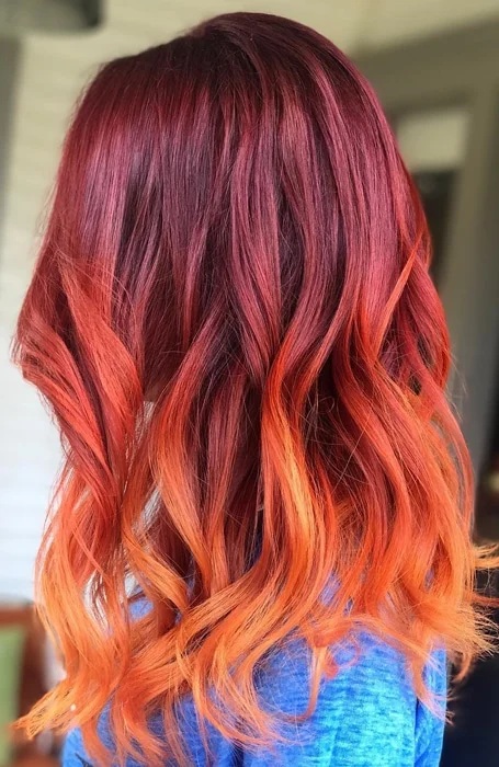 Red and Orange
