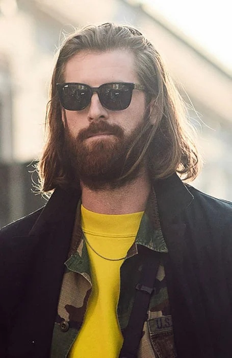 Beard + Long Hair