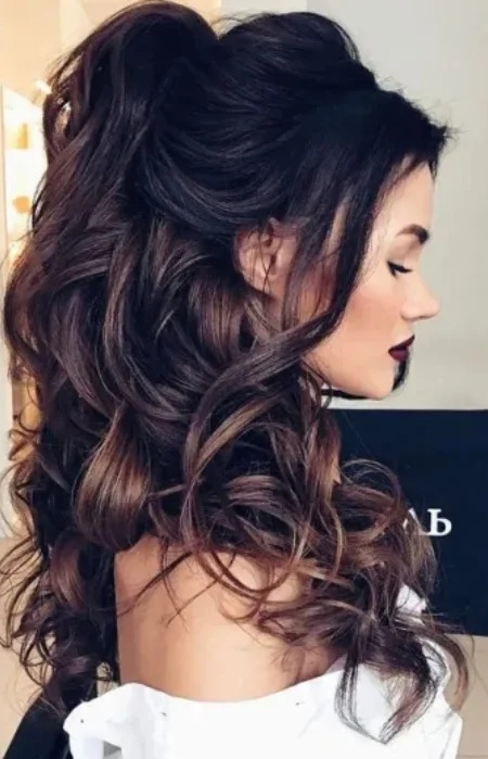 Half Up Half Down Hairstyles For Long Hair