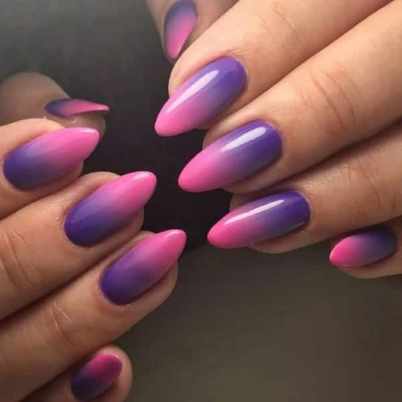 Purple to Pink Ombre