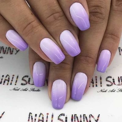 Soft Lilac Ombre