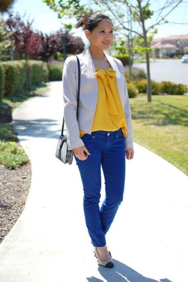 Styling Tips For Wearing Baby Blue work