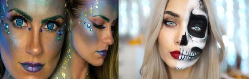 Fun And Unique Makeup Looks For Halloween Or Costume Parties