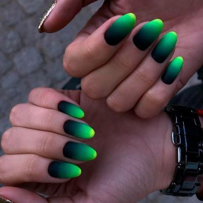lime green gradient