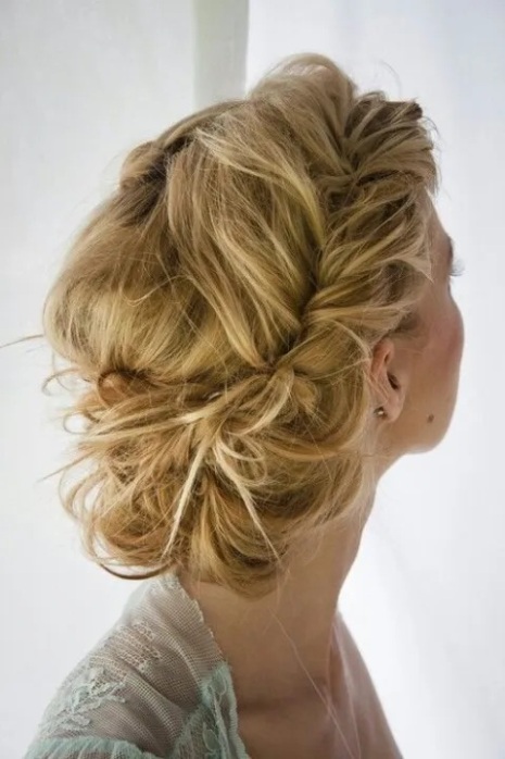 twisted updo Bohemian Updo Hairstyles