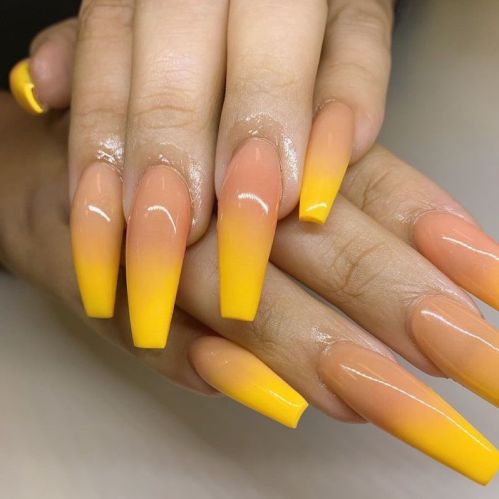 Yellow Nail Design Ideas for Summer