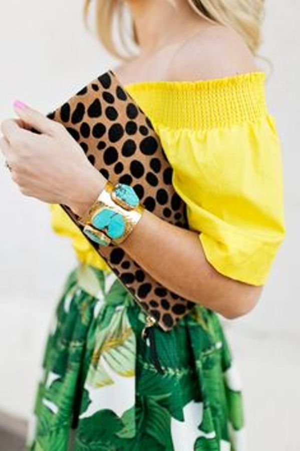 Color Combinations with Yellow- Yellow and Green
