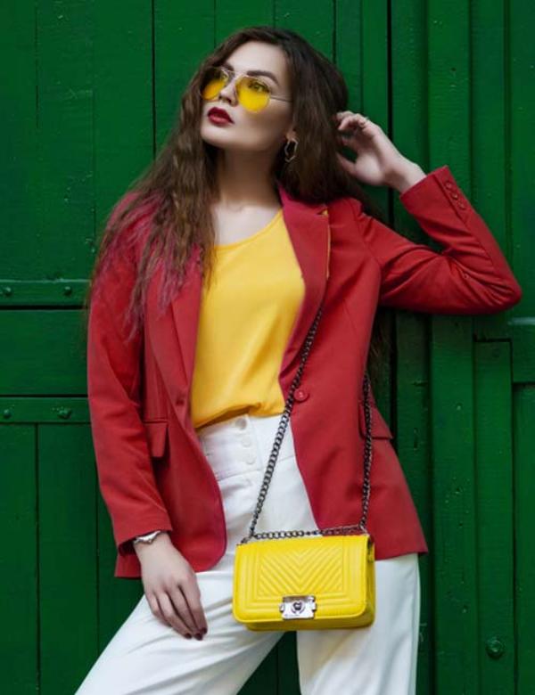 Color Combinations with Yellow- Yellow and Red Wine