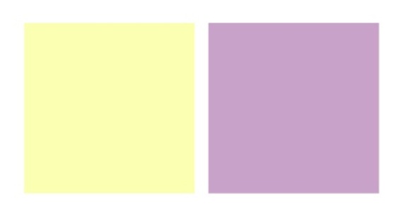 Yellow and Lilac