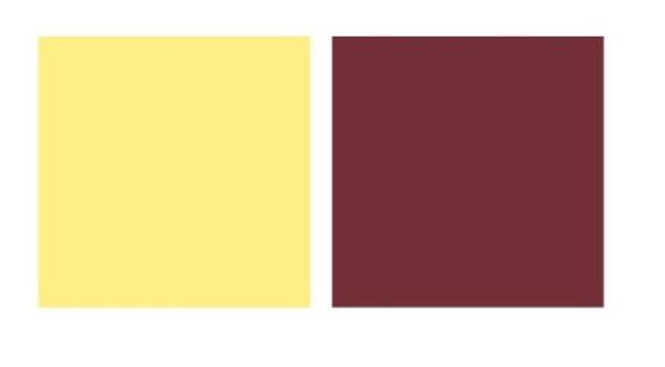 Yellow and Red Wine