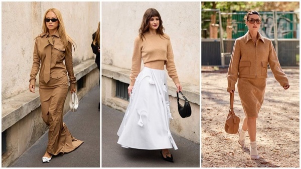 Camel and White Color Trends