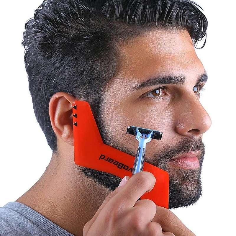 Precision Beard Shaping Comb – Styling Template for Men